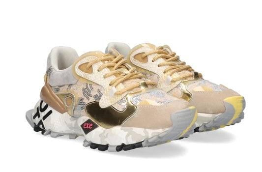 Sapatilha exé TAUPE/GOLD