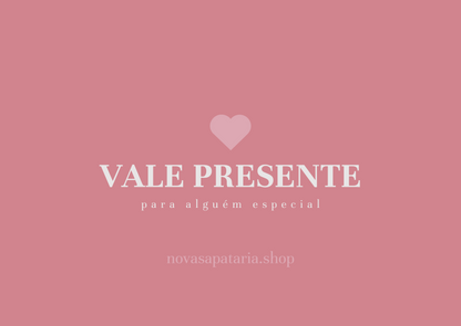 Cartão de Oferta Nova Sapataria