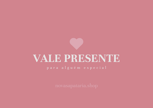Cartão de Oferta Nova Sapataria